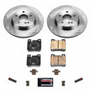 PowerStop OE Stock Replacement Low-Dust Ceramic Brake Pad and Rotor Kit