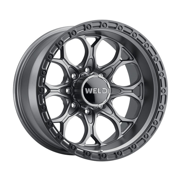 20x9 WELD Off-Road Ledge Eight Satin Black 8x170 ET0 CB125.1 Wheel Rim