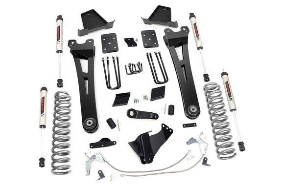 Rough Country 6" Lift Kit Radius Arm For Ford Super Duty 15-16
