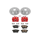 PowerStop Z23 Daily Driver Carbon-Fiber Ceramic Pads Drilled & Slotted Rotor & C