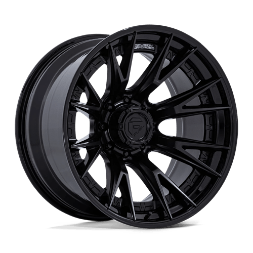 22x12 Fuel Off-Road FC402 Catalyst Matte Black Black Lip 8x165.1 ET-44 Wheel