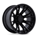 22x12 Fuel Off-Road FC402 Catalyst Matte Black Black Lip 8x165.1 ET-44 Wheel