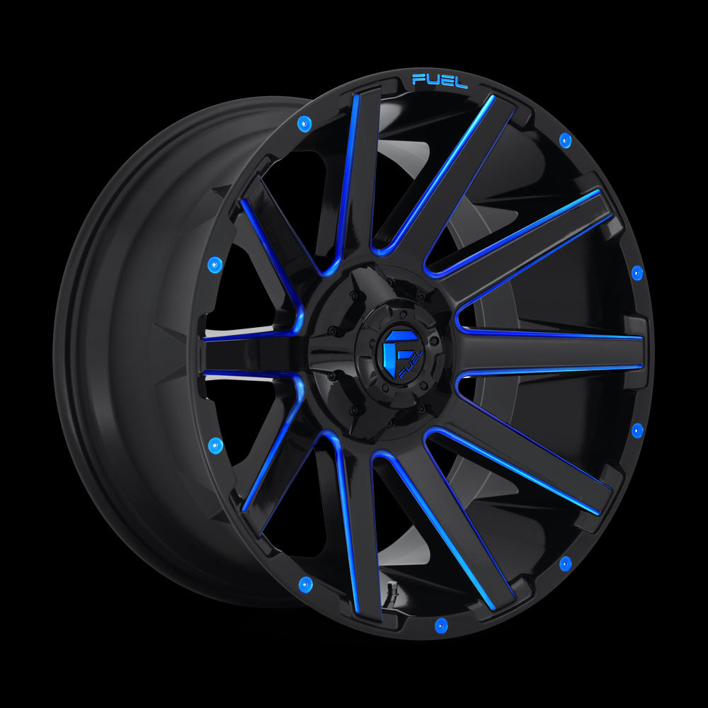 24X12 Fuel D644 Contra Gloss Black-BTTC 5X127/5X139.7 ET-44 wheel/rim