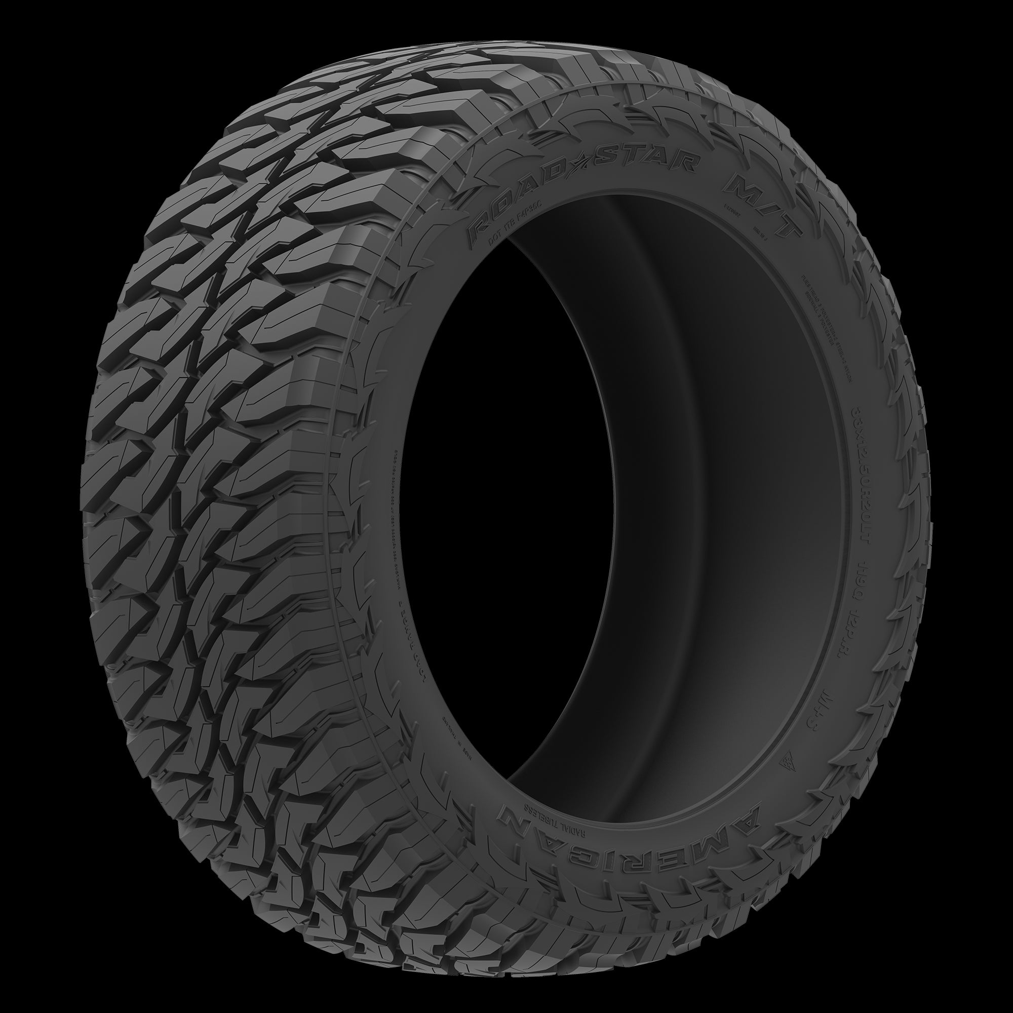 American Roadstar M/T Tire(s) 35X12.50R17 125Q LRE 35 12.50 17 3512.5017