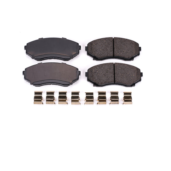 PowerStop Z17 Evolution Ceramic Brake Pads With Hardware
