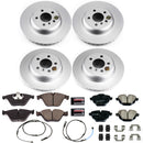 PowerStop Genuine Geomet Coated Rotor and Carbon-Fiber Ceramic Brake Pad Kit