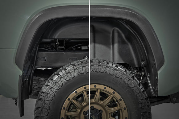 Rough Country Rear Wheel Well Liners For Toyota Tundra 2WD 4WD 2022-2025