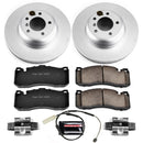PowerStop Genuine Geomet Coated Rotor and Carbon-Fiber Ceramic Brake Pad Kit