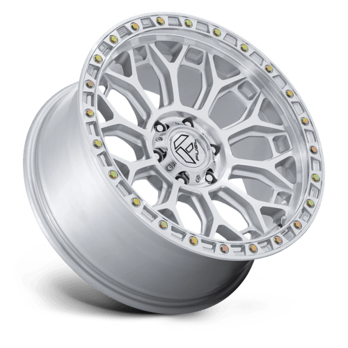 20x9 Fuel Off-Road FC901 Talon Gloss Silver Machined Face 6x139.7 ET20 Wheel