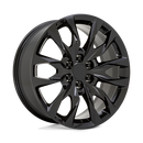 22X9 Performance Replicas PR210 Gloss Black 6X139.7 6X5.5 ET28 Wheel Rim-1