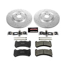 PowerStop Z23 Daily Driver Carbon-Fiber Ceramic Brake Pad and Drilled & Slotted