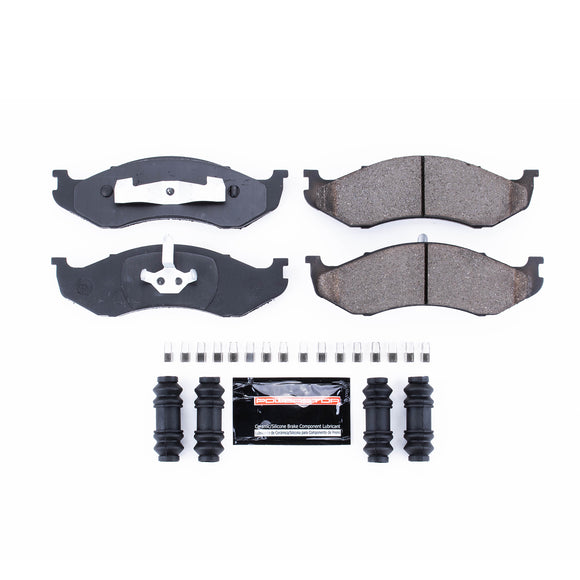 PowerStop Z23 Evolution Sport Carbon-Fiber Brake Pads With Hardware
