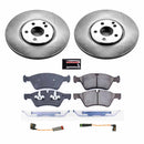 PowerStop OE Stock Replacement Low-Dust Ceramic Brake Pad and Rotor Kit