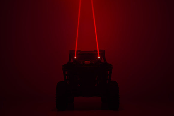 Rough Country Laser Whip Light Kit With Remote for UTV ATV 1200 Lumens