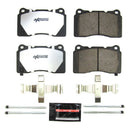 PowerStop Z26 Street Performance Carbon-Fiber Ceramic Brake Pads With Hardware