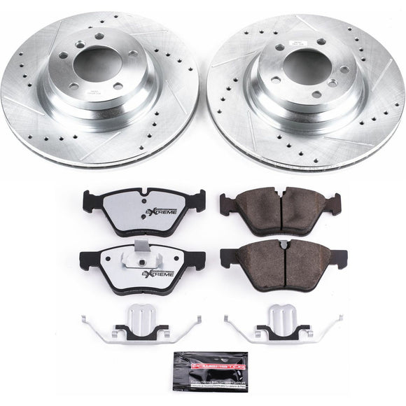 PowerStop Z26 Street Performance Ceramic Brake Pad and Drilled & Slotted Rotor K