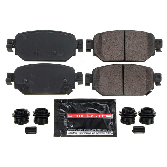 PowerStop Z23 Evolution Sport Carbon-Fiber Brake Pads With Hardware