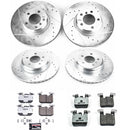 PowerStop Z26 Street Performance Ceramic Brake Pad and Drilled & Slotted Rotor K