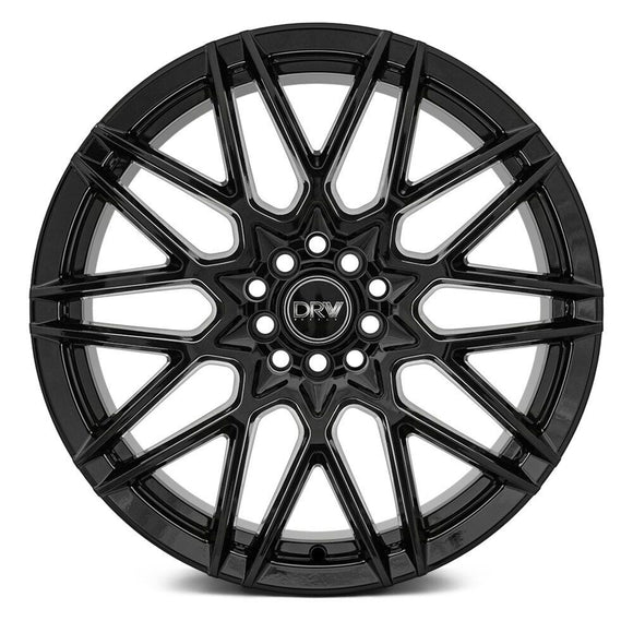 17x7 DRW Tuner D17 Gloss Black 4x108/114.3 ET40 wheel/rim