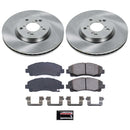 PowerStop OE Stock Replacement Low-Dust Ceramic Brake Pad and Rotor Kit