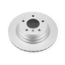 PowerStop Evolution Genuine Geomet Coated Rotors Rear For BMW 128i
