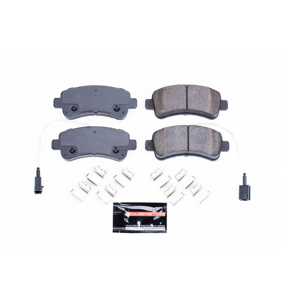 PowerStop Z23 Evolution Sport Carbon-Fiber Brake Pads With Hardware