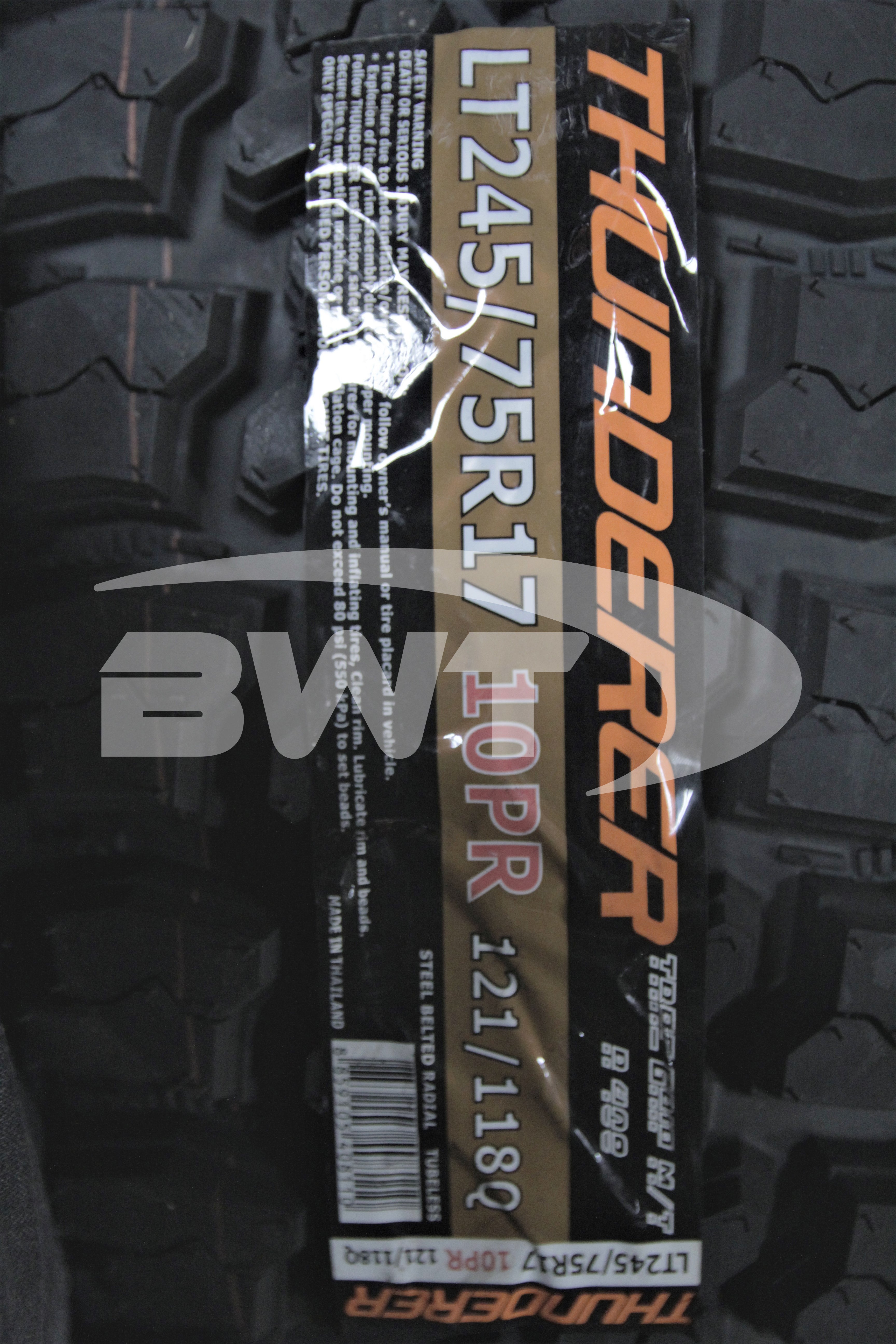 Thunderer TRAC GRIP M/T Tire(s) 245/75R17 BSW LRE 2457517 245/75-17 R17 Mud