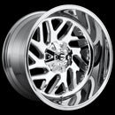 20X12 Fuel D609 Triton Chrome Plated 6X135/6X139.7 ET-44 wheel/rim-3