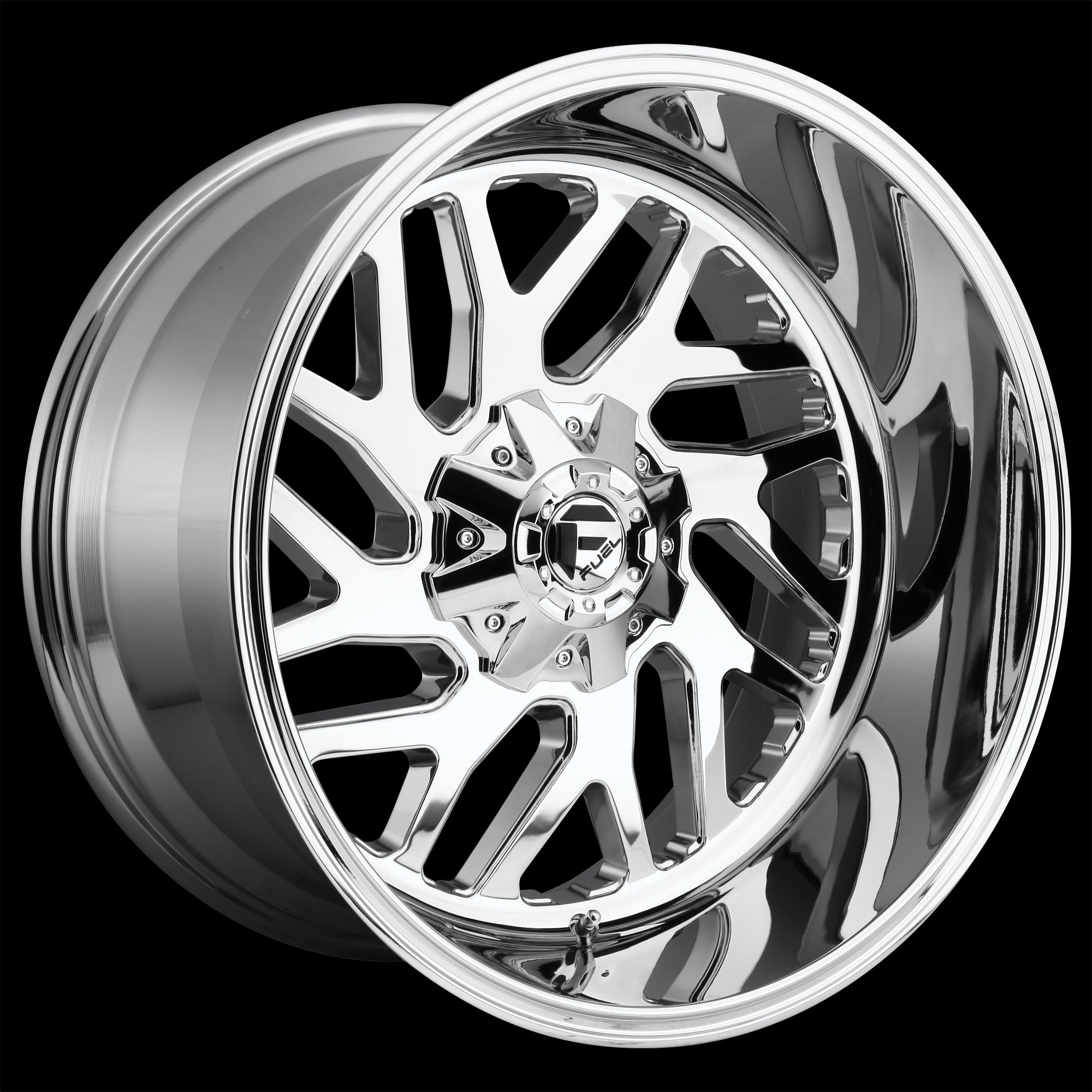 20X12 Fuel D609 Triton Chrome Plated 6X135/6X139.7 ET-44 wheel/rim