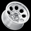 15X8 Vision Midway Polished 5x139.7 6x5.5 ET-19 Wheel Rim