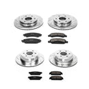 PowerStop Z23 Daily Driver Carbon-Fiber Ceramic Brake Pad and Drilled & Slotted