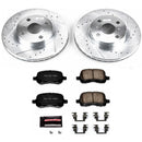 PowerStop Z23 Daily Driver Carbon-Fiber Ceramic Brake Pad and Drilled & Slotted