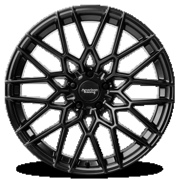 20X9 American Racing AR927 BARRAGE Satin Black 5X120 ET20 wheel/rim