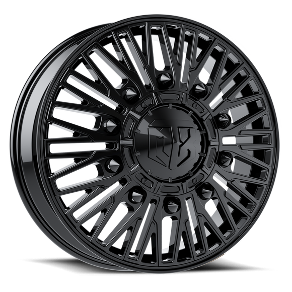 24x8.25 MTX Rageous Gloss Black 10x225 ET105 CB170.13 Wheel