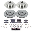 PowerStop Track Day High-Performance Brake Pad and Rotor Kit