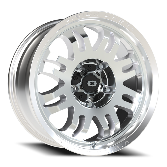 18x8.5 Vision 409 Inferno Milled Machine Face 5x150 ET10 Wheel Rim