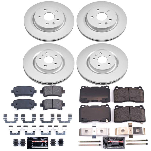 Z23 Daily Driver Premium Carbon-Fiber Ceramic Brake Pad and Fully Coated Rotor K
