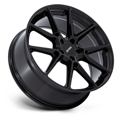 17x8 Petrol PE002 P1E Gloss Black 5x100 ET35 CB72.56 Wheel Rim