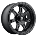 17X8.5 Fuel D572 JM2 Matte Black 6X139.7 ET-6 wheel/rim