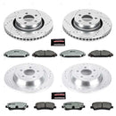 PowerStop Z26 Street Performance Ceramic Brake Pad and Drilled & Slotted Rotor K