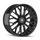 24x10 Touren TR08 Gloss Black Wheel 6x135 ET30 CB87.1