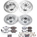 PowerStop Z26 Street Performance Ceramic Brake Pad and Drilled & Slotted Rotor K