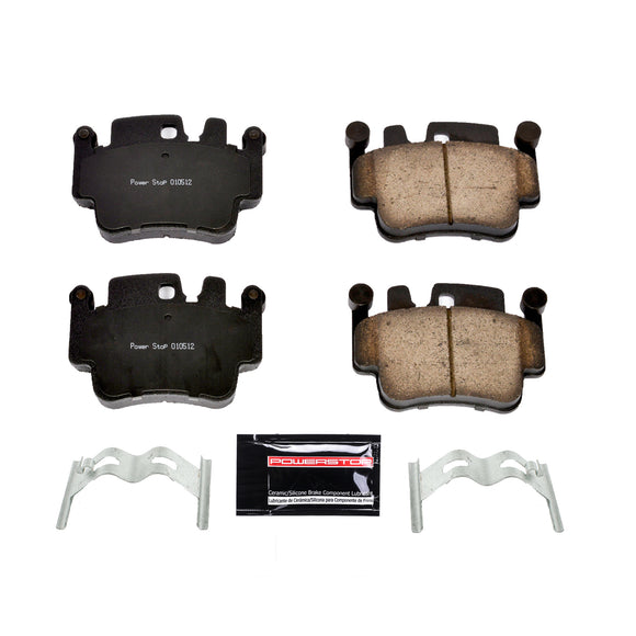PowerStop Z23 Evolution Sport Carbon-Fiber Brake Pads With Hardware