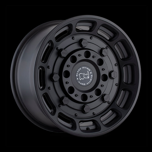 17X8.5 Black Rhino WARTHOG Matte Black 5X114.3 ET-18 wheel/rim