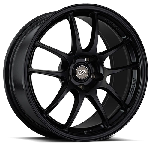 18X9 Enkei PF01 Black Paint Wheel/Rim 5x114.3 5-114.3 460-890-6635BK