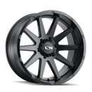 20X9 Ion Alloy 143 Black-Matte Wheel/Rim 8x170 ET0 143-2970MB