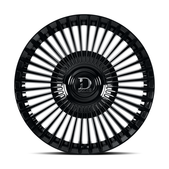 24x10 Dolce TRENTO Glossy Black Wheel 6x135 ET25 CB106.2