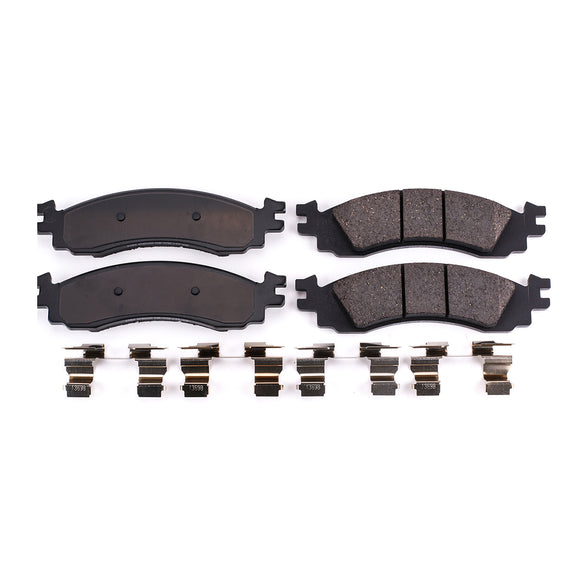 PowerStop Z17 Evolution Ceramic Brake Pads With Hardware