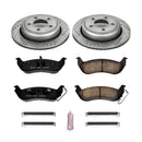 PowerStop Z23 Daily Driver Carbon-Fiber Ceramic Brake Pad and Drilled & Slotted