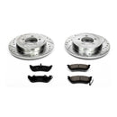 PowerStop Z23 Daily Driver Carbon-Fiber Ceramic Brake Pad and Drilled & Slotted